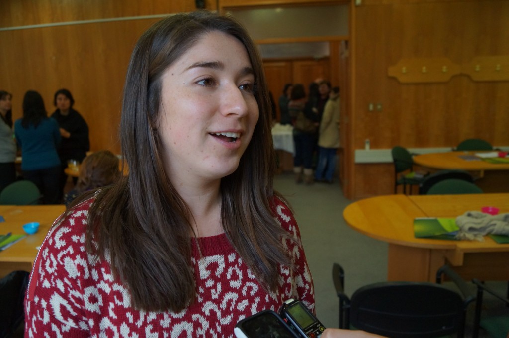 Foto 5 - Roxana Acuña, educadora de párvulo del jardín infantil de San José de la Mariquina